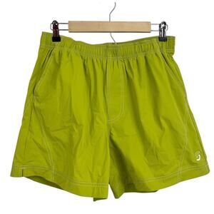 Standard Cloth Urban Outfitters Nylon Yellow Green Shorts Medium